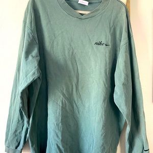 Vintage 90’s Nike Longleeve Tee - forest green